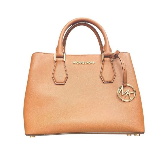 Michael Kors Camel Leather Handbag - Picture 1 of 8